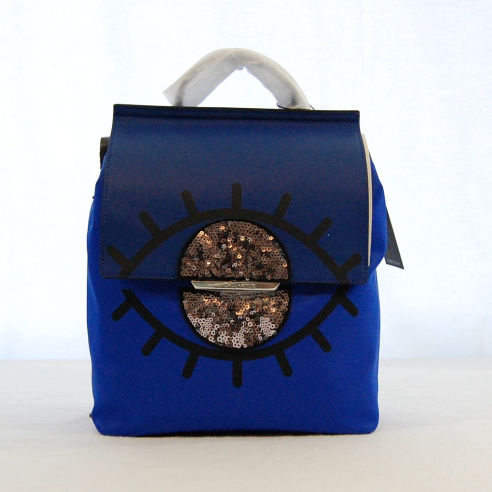 SOLD-Kendall & Kylie Evil Eye "Annabelle" Backpack - Picture 4 of 8